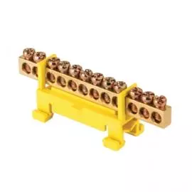 Нулевая шина на DIN-рейку EKF PROxima sn0-63-12-sy