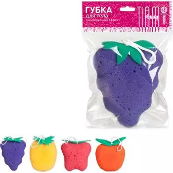 Объемная губка для тела TIAMO
