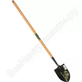 Облегченная штыковая лопата центроинструмент дачник 120 см 0739