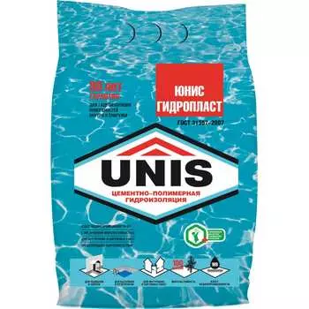 Обмазочная гидроизоляция UNIS