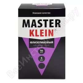 Обойный клей для флизелиновых обоев Master Klein 11603371