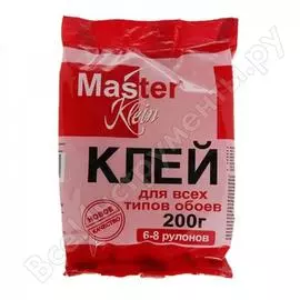 Обойный клей для всех типов обоев Master Klein 11603226