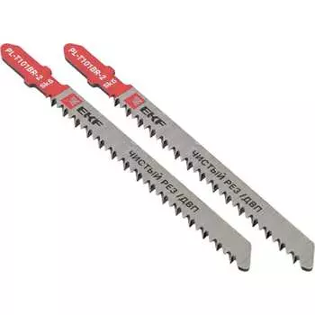 Обратные пилки для электролобзика по ДВП EKF T101BR Expert pl-t101br-2