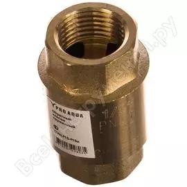 Обратный клапан с металлическим диском pro aqua в-в 1/3 cvh-f15-f15x