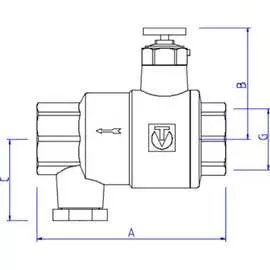Обратный клапан Valtec VT.171.N.07