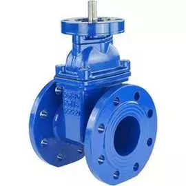 Обрезиненная клиновая задвижка для воды под электропривод DN.ru D040-00818