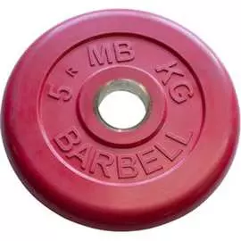 Обрезиненный диск Barbell