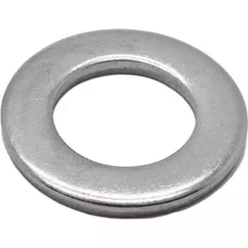 Обычная оцинкованная шайба КРЕП-КОМП DIN125 м22 Фасовка (2кг/82) шо22ф