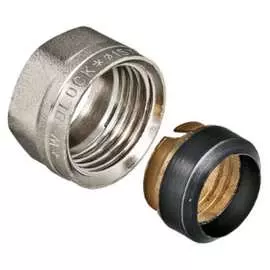 Обжимной коллекторный соединитель для медной трубы Valtec VTc.711.N.1504