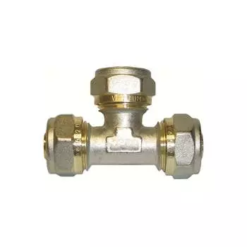 Обжимной тройник для металлопластиковых труб Millennium MTS161616