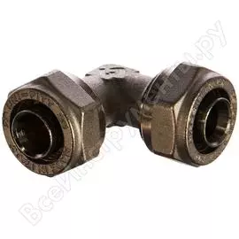 Никелированный угол Uni-Fitt 663N7700