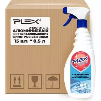 Очиститель алюминиевых жироулавливающих фильтров вытяжек PLEX УТ000006751