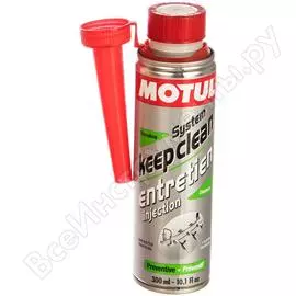 Очиститель motul system keep clean gasoline 0.3 л 107810