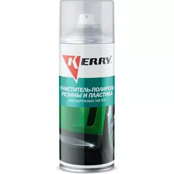 Очиститель-полироль пластика для наружных частей KERRY KR-950