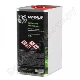 Очиститель силикона wolf 5л 402.5000