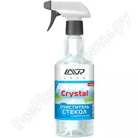 Очиститель стекол LAVR Кристалл с триггером 500 мл Ln1601