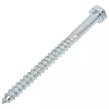 Оцинккованный шестигранный шуруп STARFIX 12x140 мм, DIN 571 SMP-65811-1