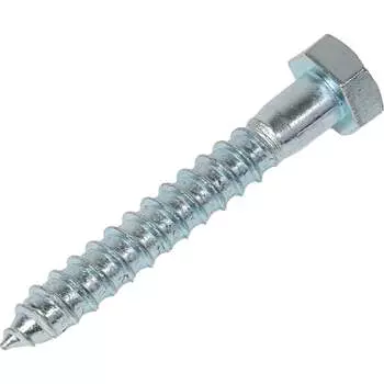 Оцинккованный шестигранный шуруп STARFIX 12x80 мм, DIN 571 SMP-65751-1