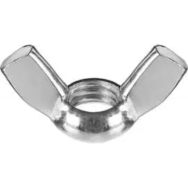 Оцинкованная барашковая гайка ЗУБР M6 DIN315 (5 шт.) 303736-06