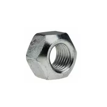 Оцинкованная цельнометаллическая самоконтрящаяся гайка ЦКИ