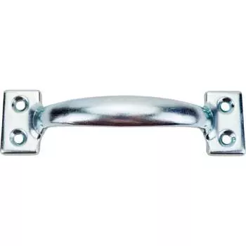 Оцинкованная цельнотянутая дверная ручка-скоба РемоКолор РС-120 70-0-812