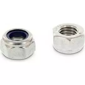 Оцинкованная гайка ЦКИ M16 DIN985 100 шт 60785