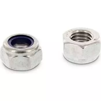 Оцинкованная гайка ЦКИ M27 DIN985 10 шт. 60790