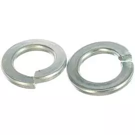 Оцинкованная гроверная шайба МЕТИЗНЫЙ ДВОР D10 DIN127 (100 шт.) 4607159068347