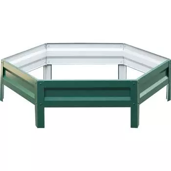 Оцинкованная клумба ООО «ТД «КАСКАД» К140З