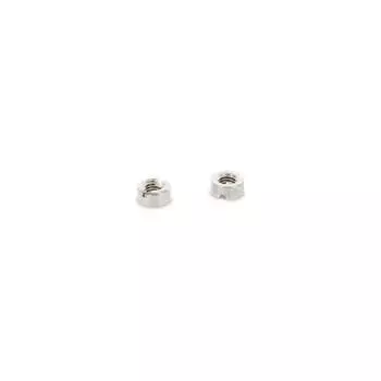 Оцинкованная круглая гайка ЦКИ М2.5, DIN 546, 10 шт. 54932