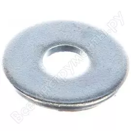 Оцинкованная кузовная шайба Стройбат 10 мм DIN9021 (50 шт.) 2633108 005621