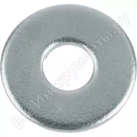 Оцинкованная кузовная шайба Стройбат 4 мм DIN9021 (500 шт.) 2633104 005661