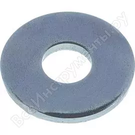 Оцинкованная кузовная шайба Стройбат 6 мм DIN9021 (200 шт.) 2633106 005641