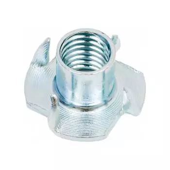 Оцинкованная мебельная (усовая) гайка STEELREX М10x13x25 мм, DIN 1624, 20 шт. 0223010000B500002064