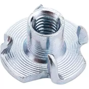 Оцинкованная мебельная забивная гайка Tech-Krep М4, 10 шт. 152036