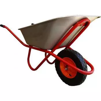 Оцинкованная одноколесная тачка Промышленник ПРОМ-1101КП