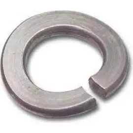 Оцинкованная разрезная изогнутая пружинная шайба ЦКИ