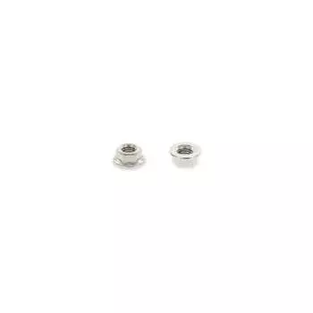 Оцинкованная рифленая гайка ЦКИ М14, DIN6923, 25 шт. 48808