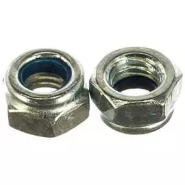 Оцинкованная самоконтрящаяся гайка Стройбат