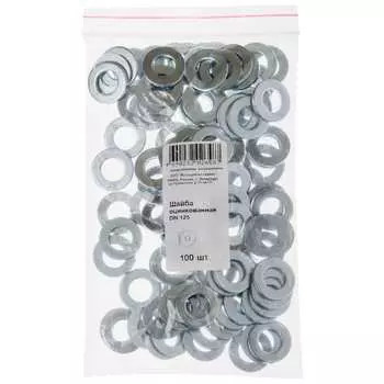 Оцинкованная шайба ХВАТ М10 DIN125 (100 шт.) 29010-0