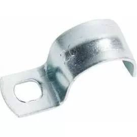 Оцинкованная скоба для трубы Экопласт 43720