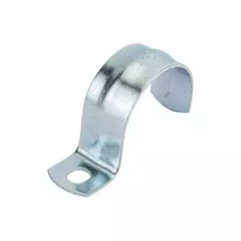 Оцинкованная скоба для трубы Экопласт 43735-5