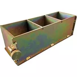 Оцинкованная трехгнездовая кубическая форма TeaM 3ФК-70/4 3ФК704Ц