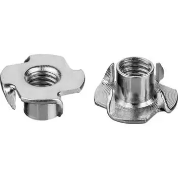 Оцинкованная врезная гайка ЗУБР M4x8мм (5 кг 2630 шт.) 303780-04