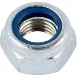 Оцинкованная высокая самоконтрящаяся гайка ЦКИ