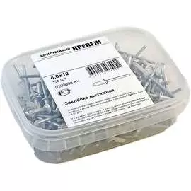 Оцинкованная вытяжная заклепка качественный крепеж 200693