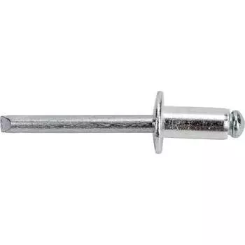 Оцинкованная вытяжная заклепка STARFIX 6,4x12 мм, 50 шт. SMP2-58332-50