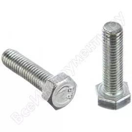 Оцинкованные болты Стройбат М8х30 DIN933 (30 шт.) 2630031/005411