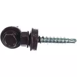 Оцинкованные саморезы ЗУБР 4,8х29 мм RAL8017 шоколадно-коричневый (2500 шт.) 4-300310-48-029-8017