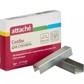 Оцинкованные скобы для степлера Attache №23/10 1000 шт. 177724
